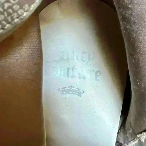 Juicy Couture Avora Taupe Sequined Ankle Booties Women’s Size 8 Medium - Picture 12 of 12